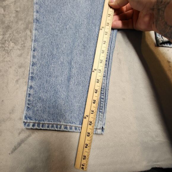 Vintage Levi's Jeans Mens 38x32 Blue Loose Fit 100% Cotton Five Pocket Denim - Picture 8 of 11
